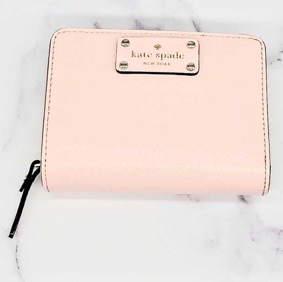 kate spade Handbags - Kate Spade Cara Wellesley bifold leather wallet pink